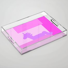 Hidden Unicorn Acrylic Tray