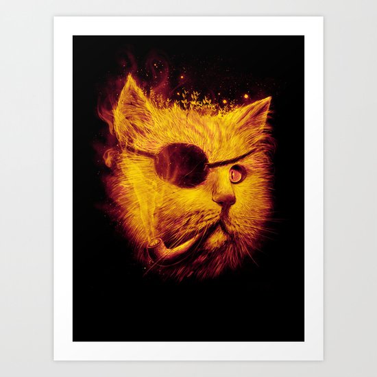 Irie Eye Art Print