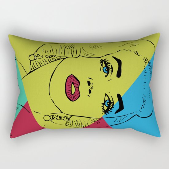 Abstract #400 Rectangular Pillow