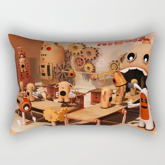Toy Works Rectangular Pillow
