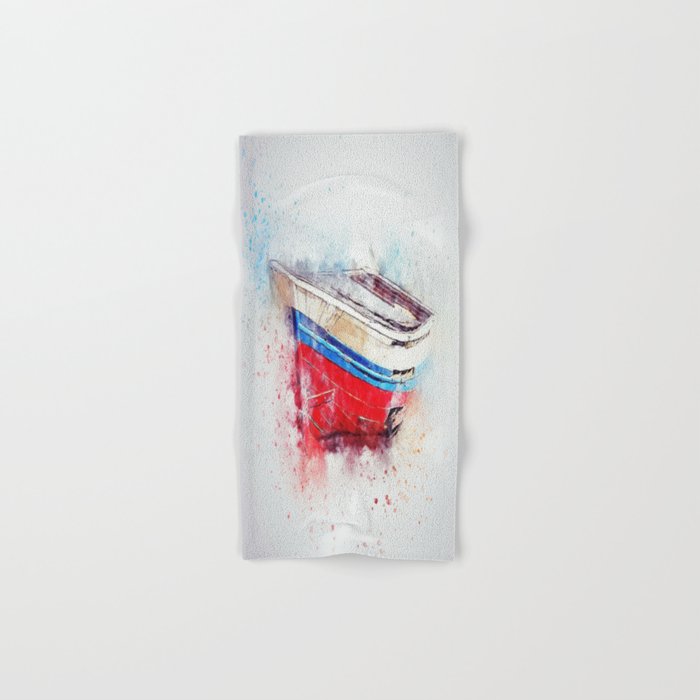 Watercolor Art Hand & Bath Towel