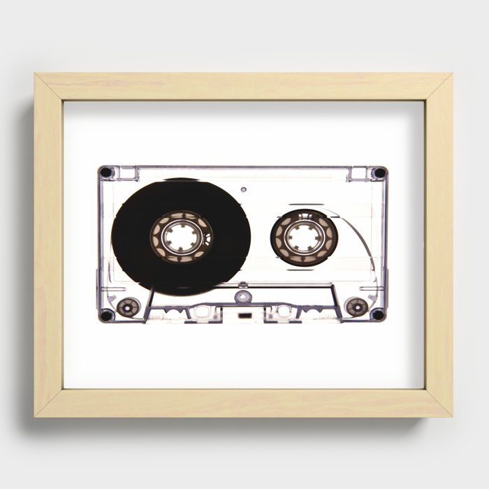 Mixtape Recessed Framed Print