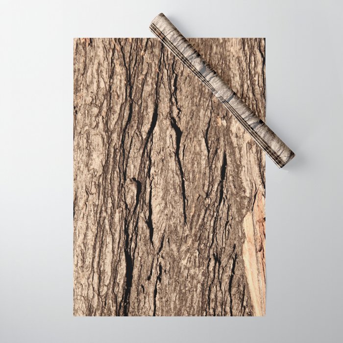 Tree Bark Wrapping Paper