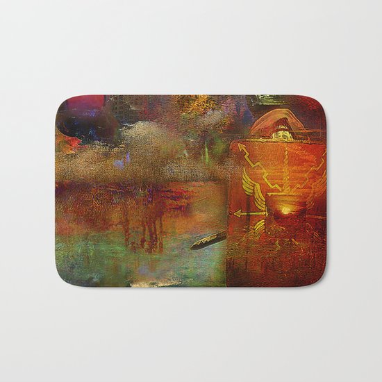 The fall of the Roman Empire Bath Mat