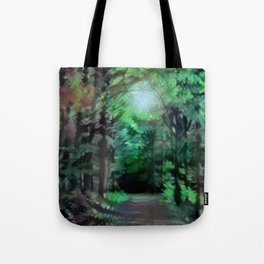 Forest Path Tote Bag