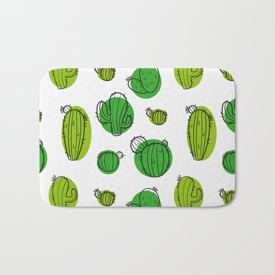 Cacti Bath Mat