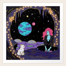 HOME PLANET Art Print