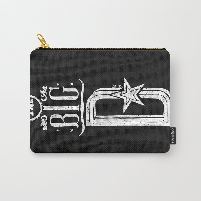 The Big D (wht) Carry-All Pouch