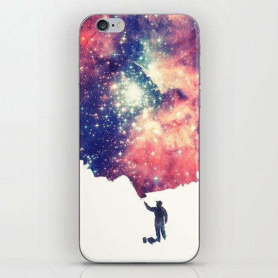 Painting the universe iPhone & iPod Skin