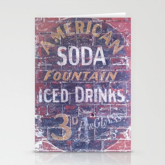American Soda Stationery Cards