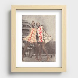 Twins Recessed Framed Print