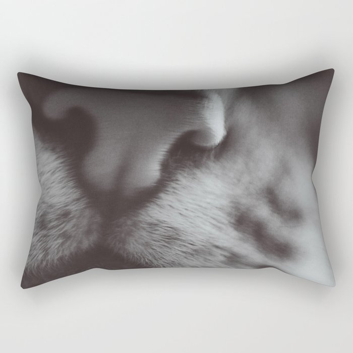 Up close and personal Rectangular Pillow
