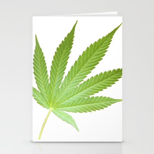 Hemp Pot Leaf 420 Cannabis Stationery Cards