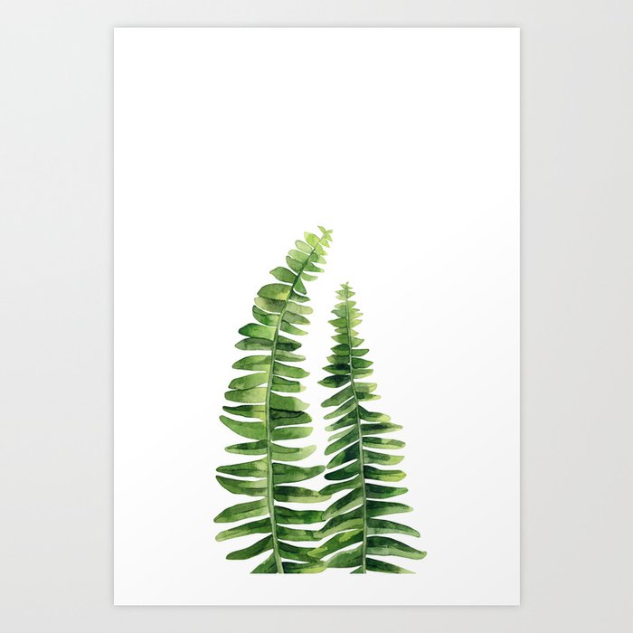 Discover the motif FERN by Art by ASolo as a print at TOPPOSTER
