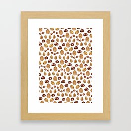 Nuts Framed Art Print