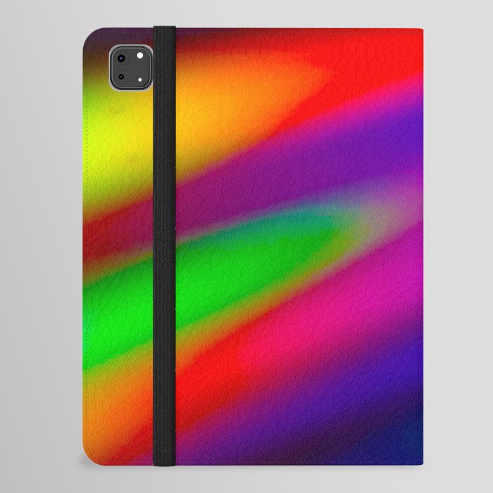 Rainbow Stretch iPad Folio Case