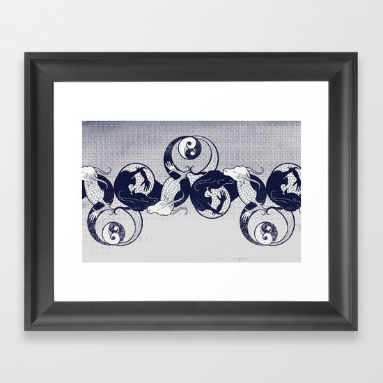 Yin & Yang Framed Art Print