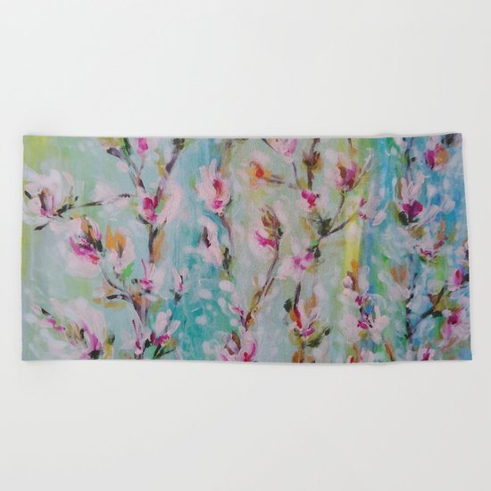Magnolia2 Beach Towel