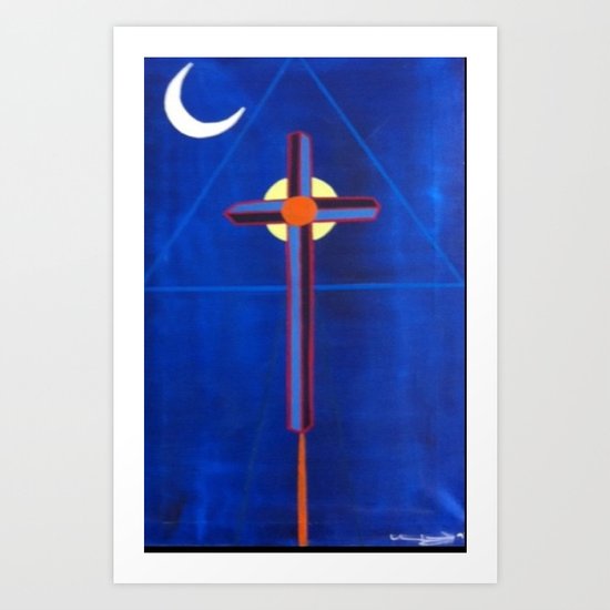 Cross Art Print