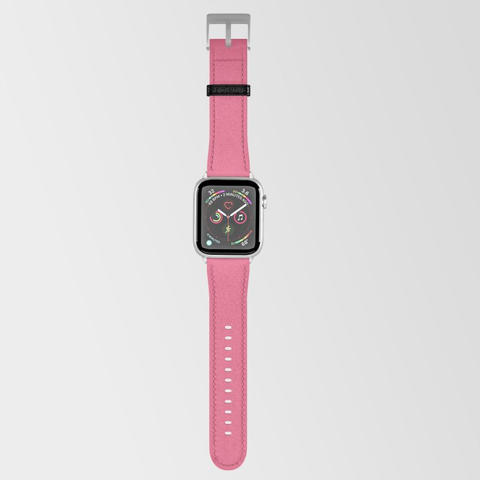 Coral Bells Pink Apple Watch Band
