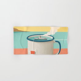 Cup of sea Hand & Bath Towel