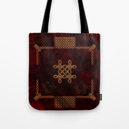 Celtic knote, vintage design Tote Bag | Circle, Gaelic, Knot, Decoration, Ireland, Ancient, Ornate, Ornament, Cross, Knotwork 