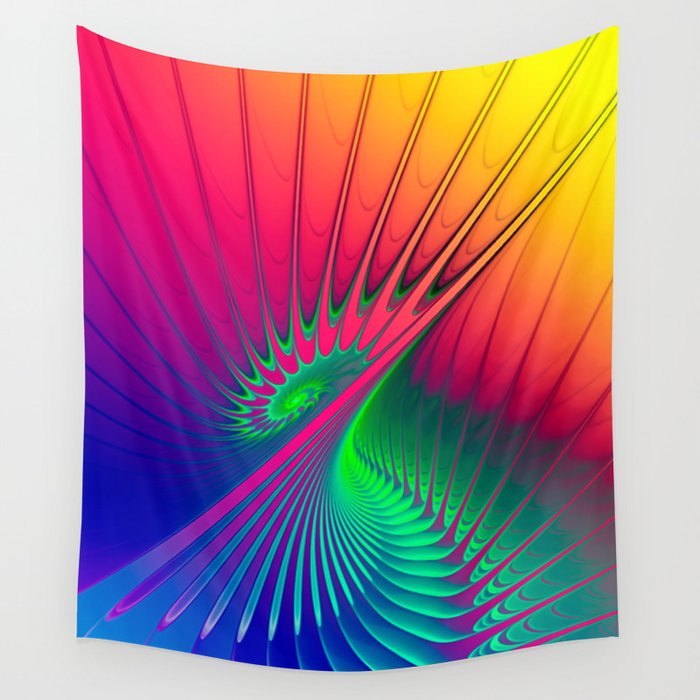 Neon wall tapestry sales