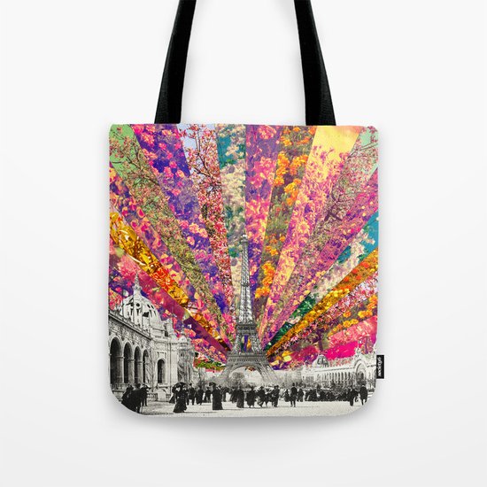 Vintage Paris Tote Bag