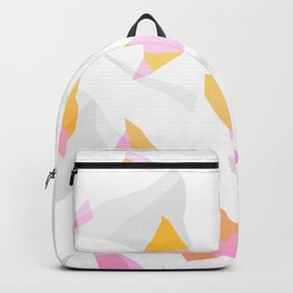 Abstract Diamond Reflection 1 Backpack | Whimsy, Variegation, Closeup, Color, Light, Chic, Graphic, Paper, Pattern, Abstract 