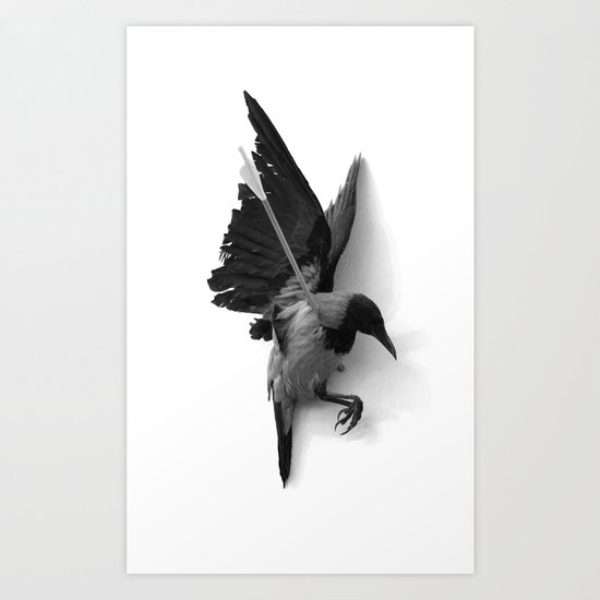 CROW Art Print