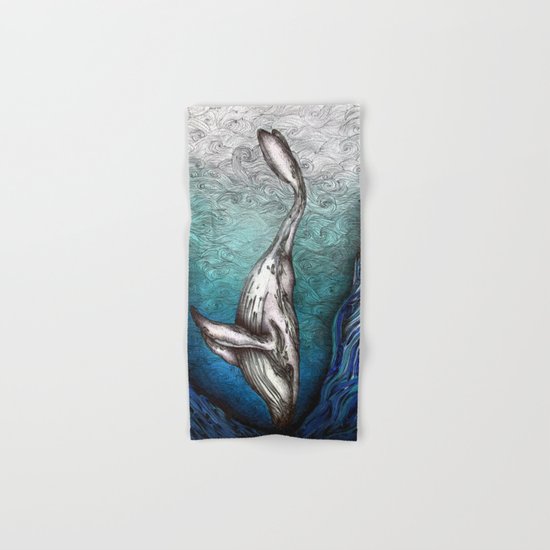 Into the Darkest Depths Hand & Bath Towel