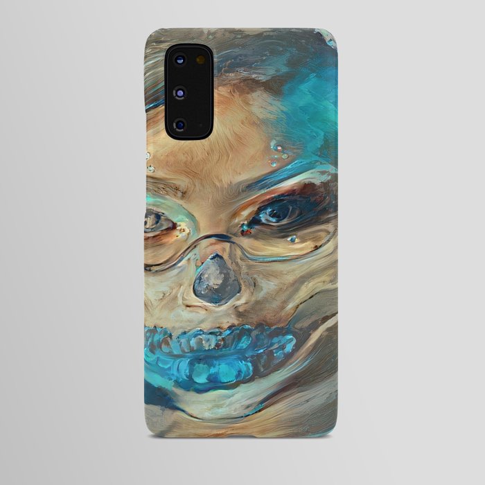 Sand Storm Ghost | AI-Generated Art Android Case