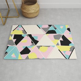 triangle no.3 / with love Rug