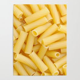 Italian Pasta Love Pattern Poster