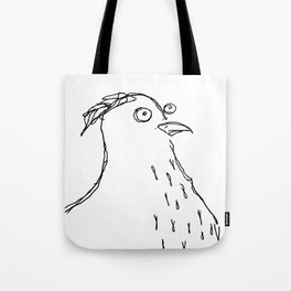 This Bird Has Seen Too Much Tote Bag