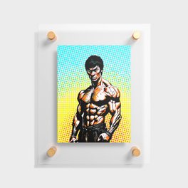 The Martial Artist Floating Acrylic Print