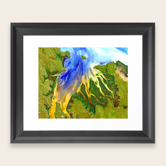 From Above Framed Art Print