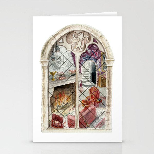 Wizard Window of Bravery Stationery Cards