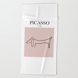 Picasso - The Dog Beach Towel