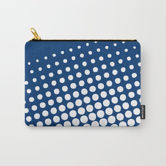 White raster - Optical game11 Carry-All Pouch