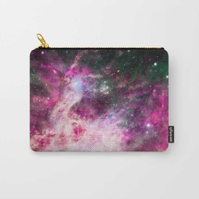 Pink purple nebula . Carry-All Pouch