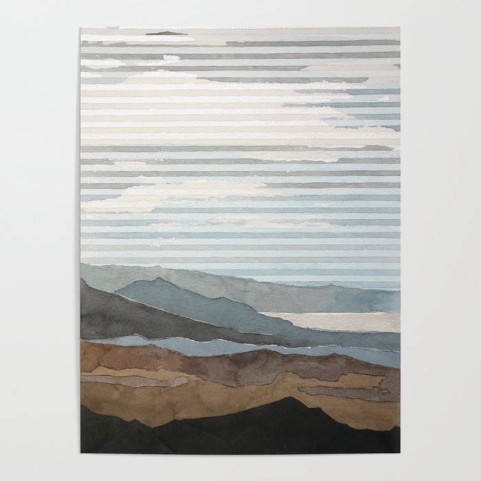 Salton Sea Landscape Poster