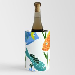 Fishes and Flowers Wine Chiller