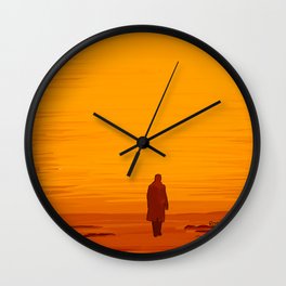 Blade Runner 2049 Illustration Wall Clock
