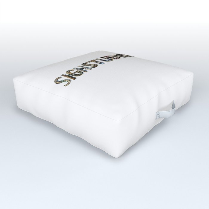 signstudios Logo Steampunk 3D Outdoor Floor Cushion