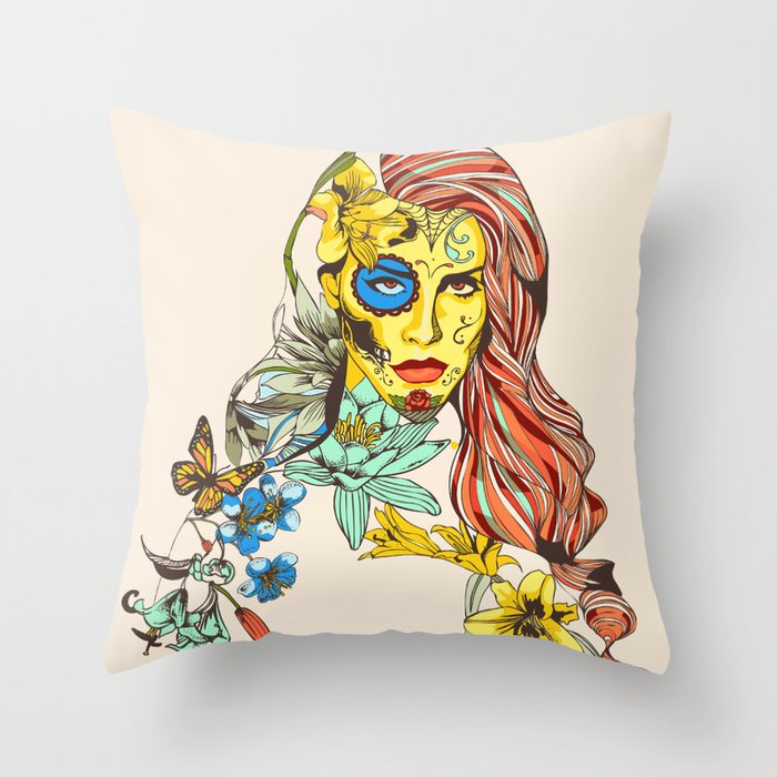Shades Of Cool Throw Pillow