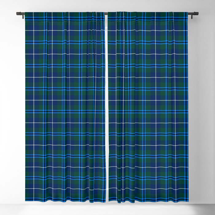 Clan Douglas Tartan (Modern) Blackout Curtain