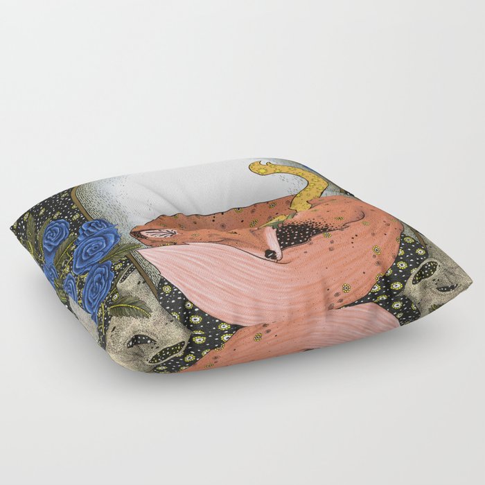 The little prince - Red Version Floor Pillow