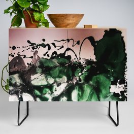 pink and green  Credenza