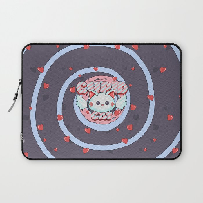 Cupid Cat Laptop Sleeve